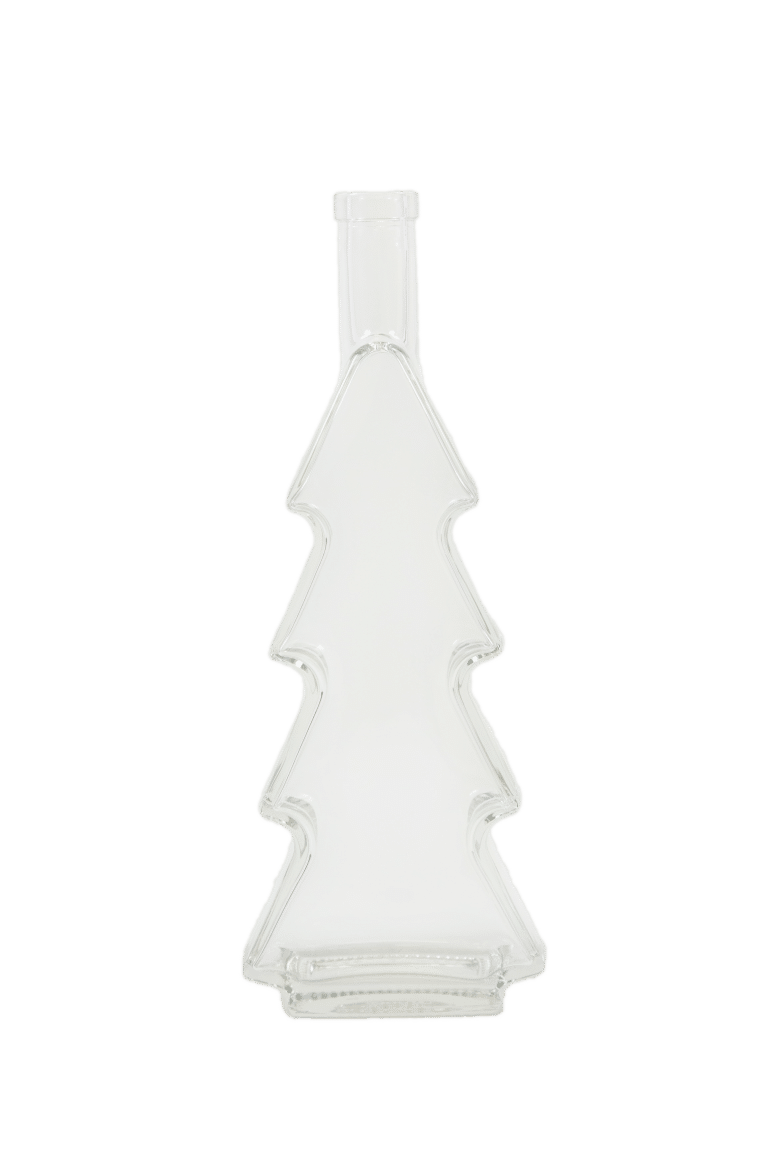CHRISTMAS TREE Flint Bar Top 500mL Waterloo Container